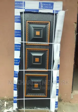 3ft by 8ft German Copper Cast Security Door CS34
