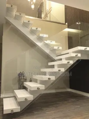 Modern Iron Staircase Handrail
