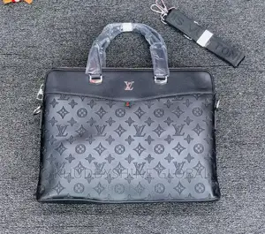 Luxury Original Louis Vuitton Unisex Documents Laptops Bags