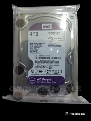 4tb Western Digital Surveillance Hard Disk Drive
