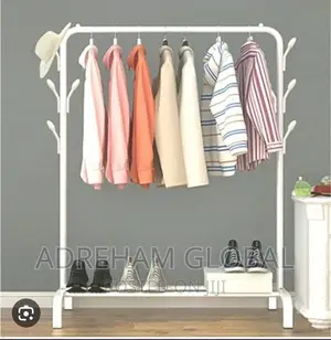 Heavy Duty Single Pole Cloth Hanger.