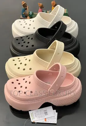 Original High Sole Classic Crush Clog Crocs