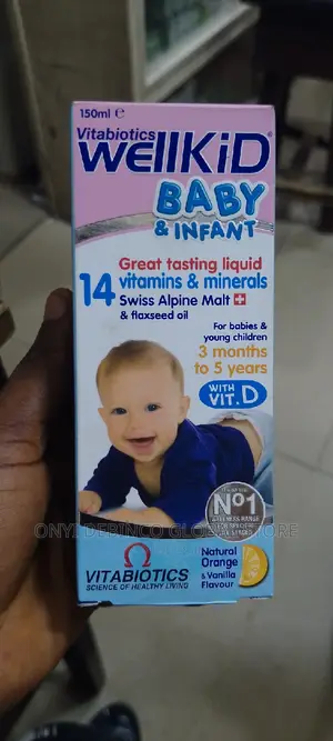 Vitabiotics Wellkid Baby Infant Multivitamin Liquid