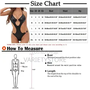 Sexy Patent Leather Sleepwear Temptation Underwear Nightdres