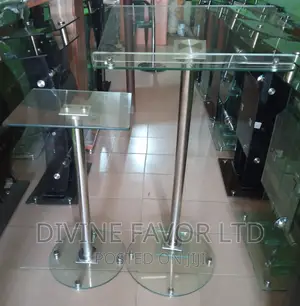 Single Pole Pulpit and Bible Stool.