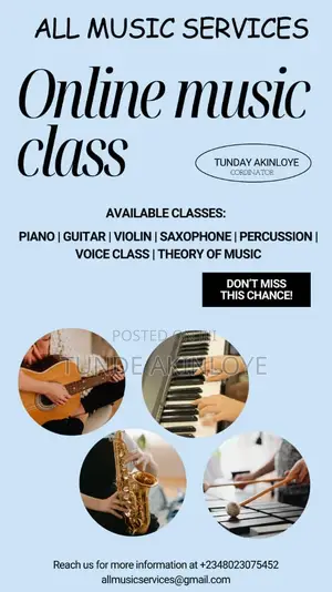 Online Music Classes