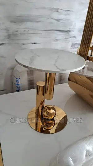 Quality Marble Top Side Stool