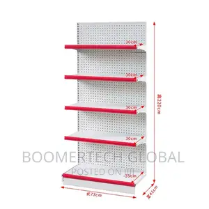 Single Sided Supermarket Shelve Gondola