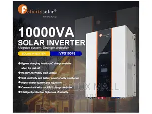 10KVA 48V Pure Sine Wave Inverter ≤6 PARALLEL (Lithium Batte