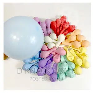 Macarons Latex Balloons Party Decoration - 100pcs