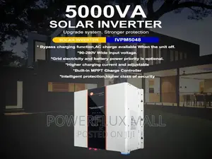 5KVA 48V Pure Sine Wave Inverter With 120A MPPT