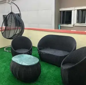 Outdoor Chilling Basket Sofa Chair With Swinging Chair