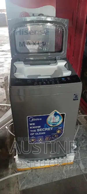 Brand New Middea 8kg Automatic Inverter Washing Machine>