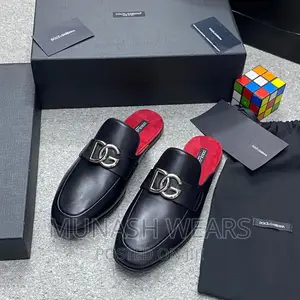 Italian D G Leather Half Shoe