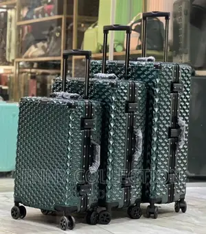 Set of 3 Aluminum Luggage Box