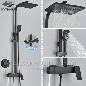 High Grade Black Shower Mixer