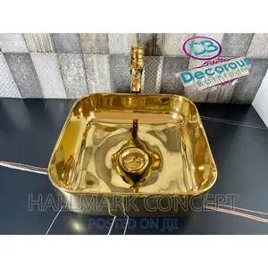 Gold Counter Top Basins