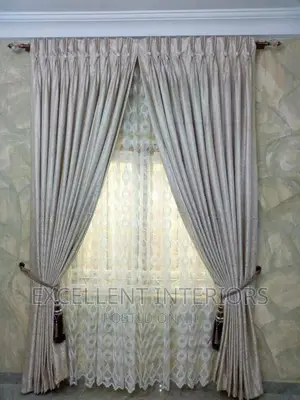 Quality Pleated Turkish Curtain.