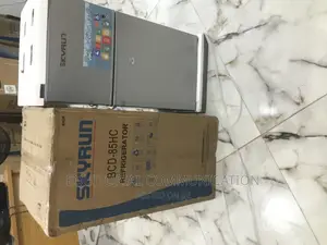 Skyrun Double Door 70litres Silver Refrigerator