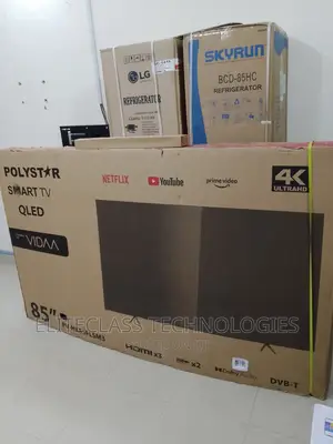 Polystar 85” Smart LED Ultra-Hd TV With Netflix