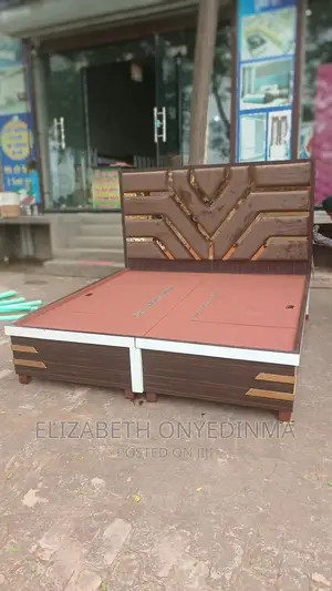 6 by 6 Padded Bed Frame