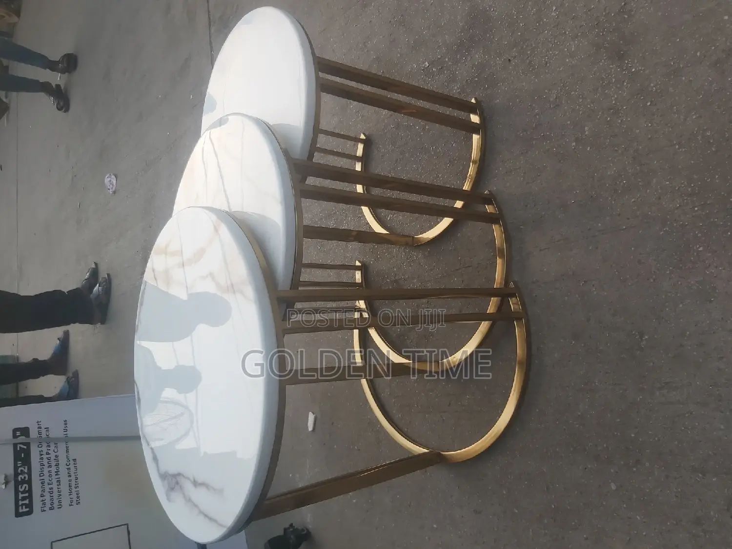 3in1 Marble Said Stools