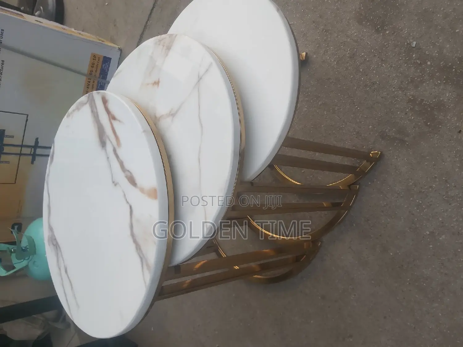 3in1 Marble Said Stools