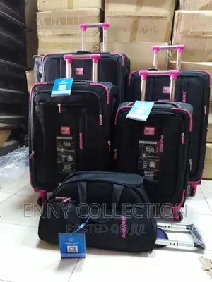 Set of Five Luggage Boxes