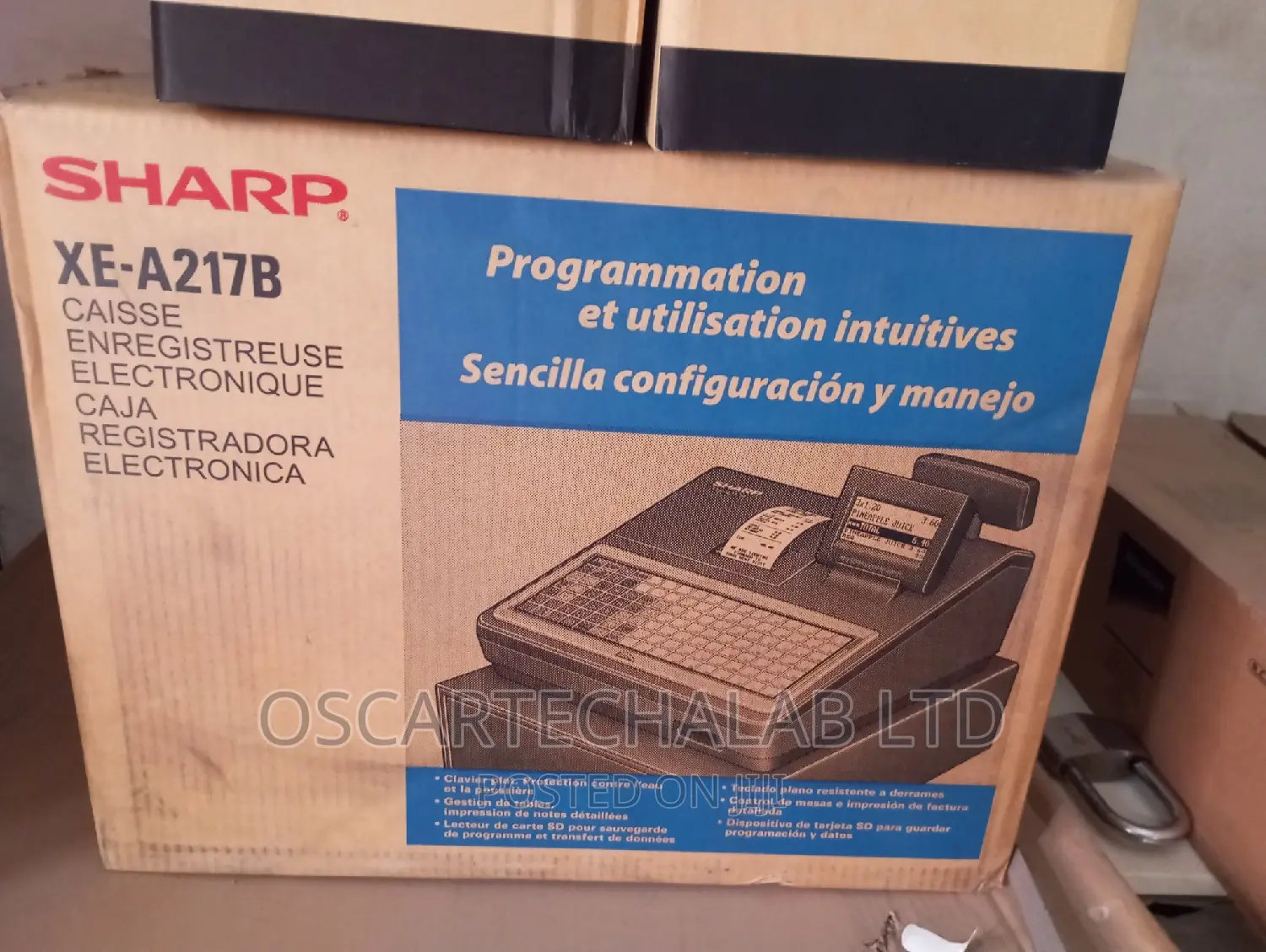 Sharp Electronics Cash Register Xe-a217b