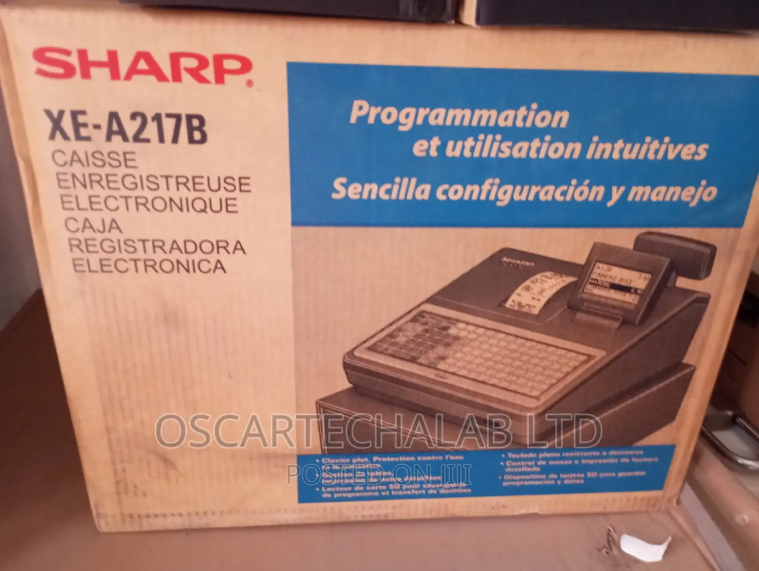 Sharp Electronics Cash Register Xe-a217b