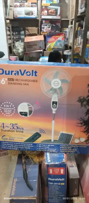 Rechargeable Standing Fan