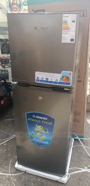 >Snow Sea Double Door (170 Liters) Fridge/External Condenser
