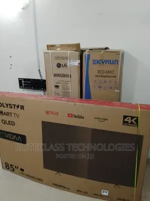 Polystar 85” Smart LED Ultra-Hd Tv.