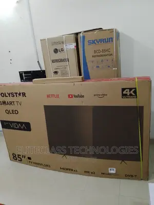 Durable Polystar 85” Smart-Led Ultra HD TV