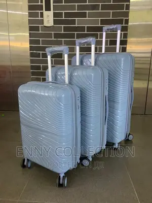 Set of 3 Rubber Luggage Box