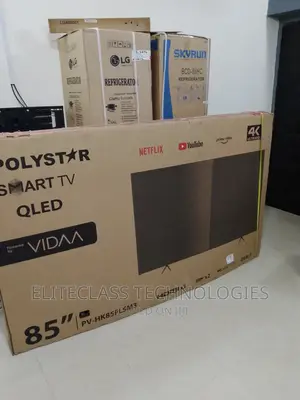 Polystar 85” Smart LED Ultra HD TV Without Frame