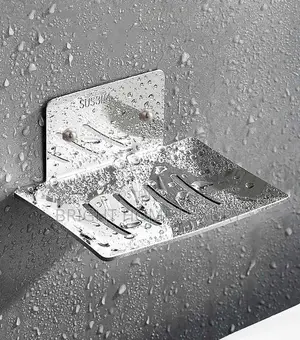 Chrome Stainless Bathroom Shower Soap Dish Holder