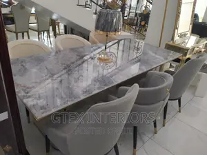 Marble Dinning Table Set