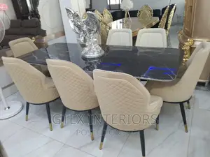 Marble Dinning Table Set