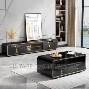 Classic TV Stand and Its Centre Table