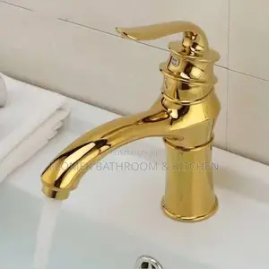 Gold Basin Mixer