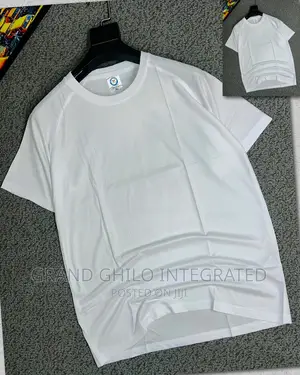 High Quality Plain Jersey White