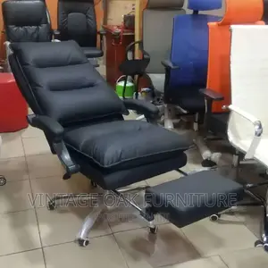 Executive Office Reclining Chair With Footrest