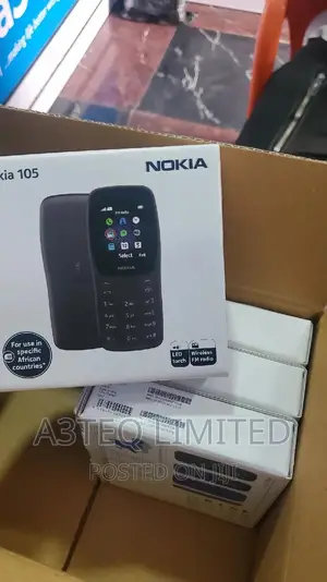 New Nokia 105 Black