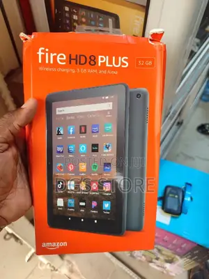 New Amazon Fire HD 8 Plus (2020) 64 GB Black