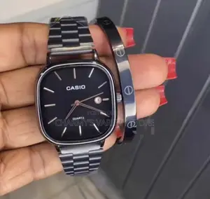 Casio Watch and Bracelet Combo