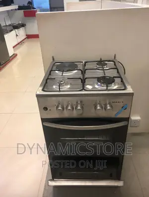 Maxi 50x50 3+1 Gas Burner INOX