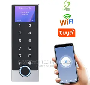 Tuya Wifi Access Control Wit Fingerprint Display Waterproof