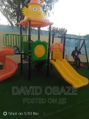 Playsystem With Tunnel and Swing Set