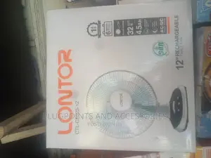 12" Lontor Rechargeable Table Fan Clearance Sales